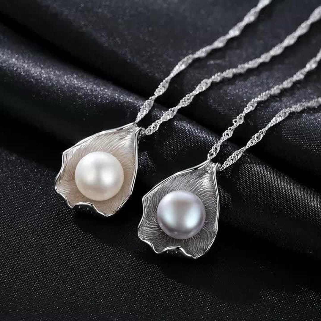 Collier Pendentif en Perle de Coquillage