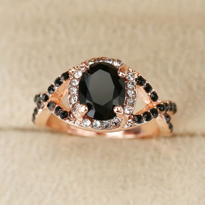 Bague de Luxe en Onyx