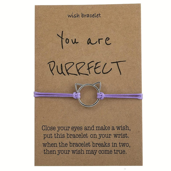 Bracelet Cadeau en Argent Purrrfect
