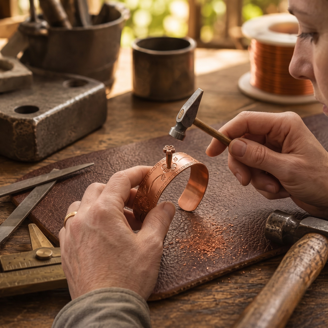 Bracelet en cuivre Copper Soul Fret