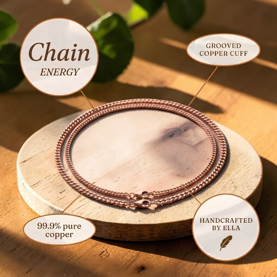 Collier en cuivre Ella