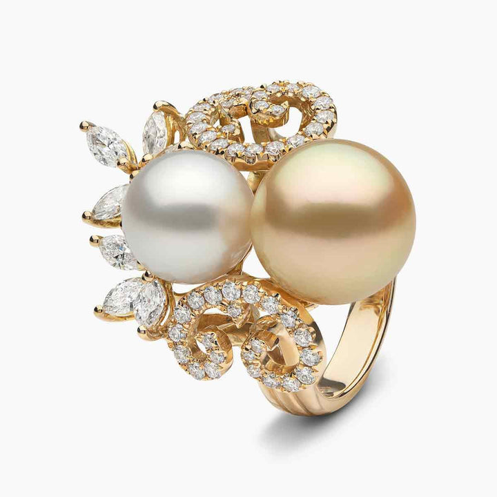 Bague Perle Gala Champagne