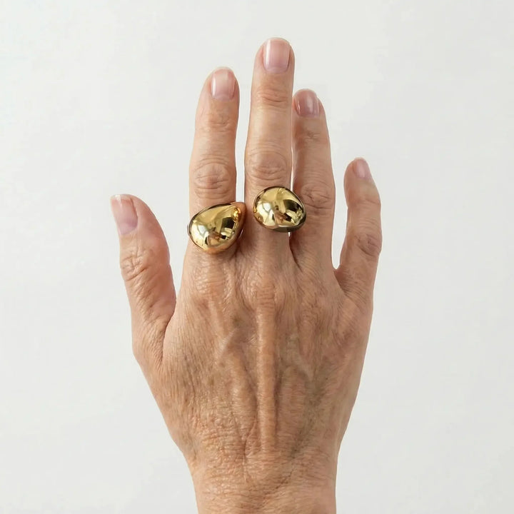 Bague Épaisse Goutte d&