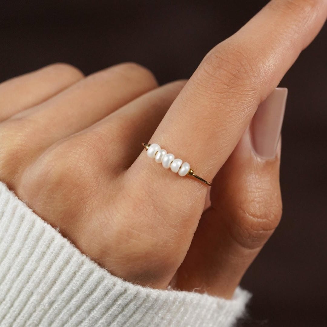 Bague Éthérée en Perle de Culture d&