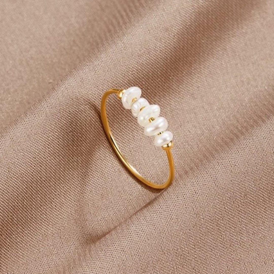 Bague Éthérée en Perle de Culture d&