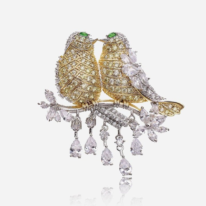 Broche Oiseaux d&