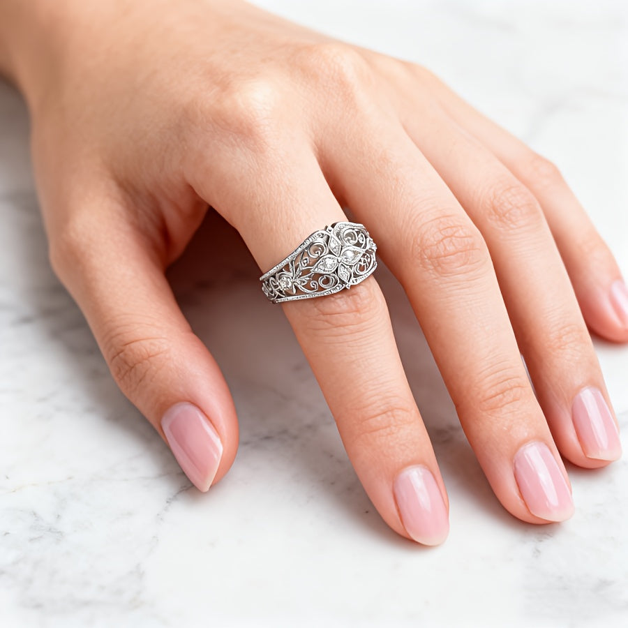 Bague Vintage Bohémienne Intemporelle