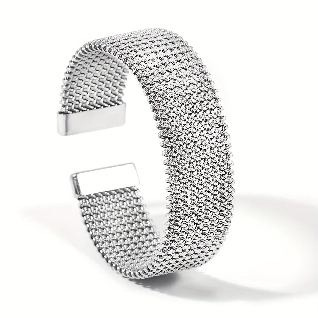 Classic Vintage Woven Open Bracelet