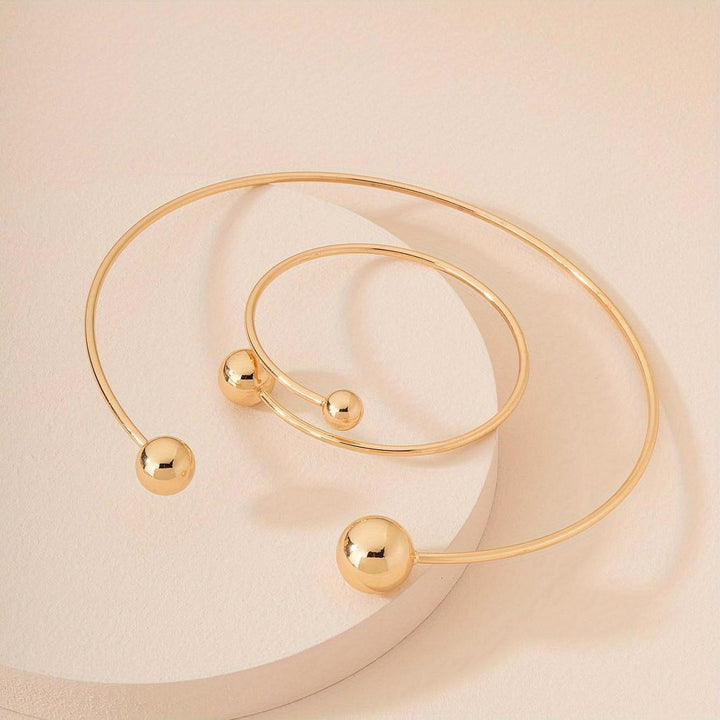 Ensemble de Collier et Bracelet Curé