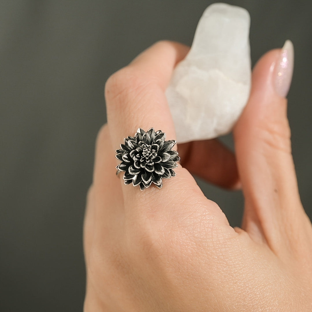 Bague Vintage Luxe Lotus