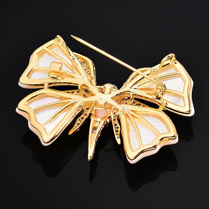 Broche Fleur de Libellule