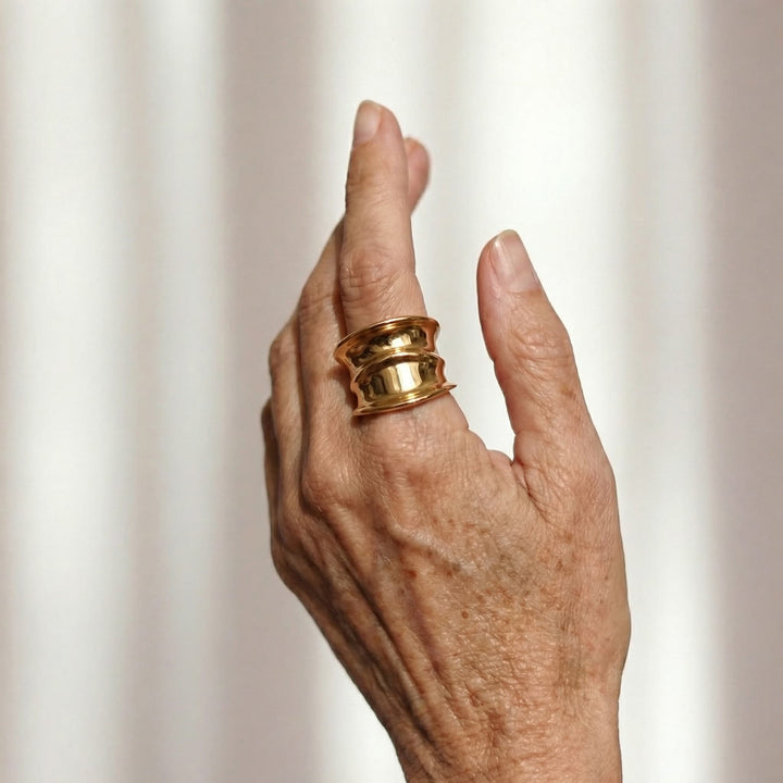 Bague DuoSigma Irégulière