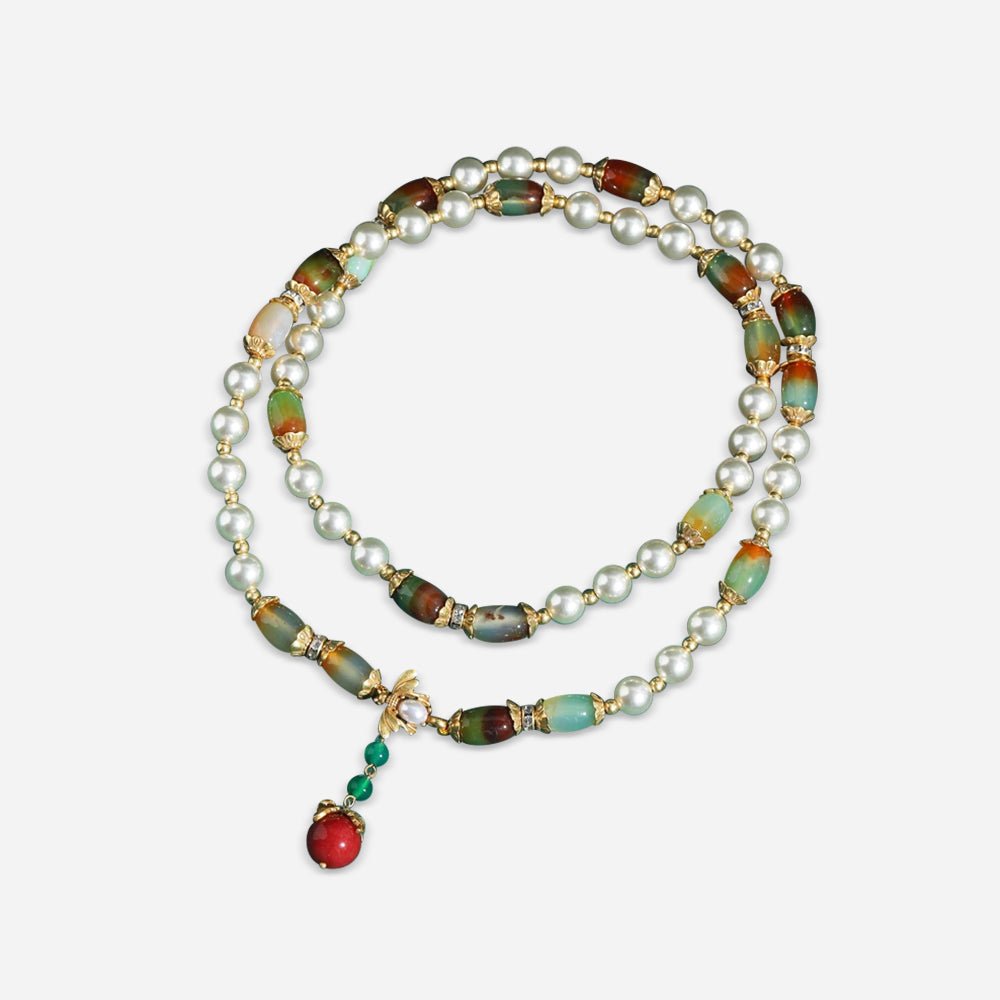 Collier en perles de jade Dynastie