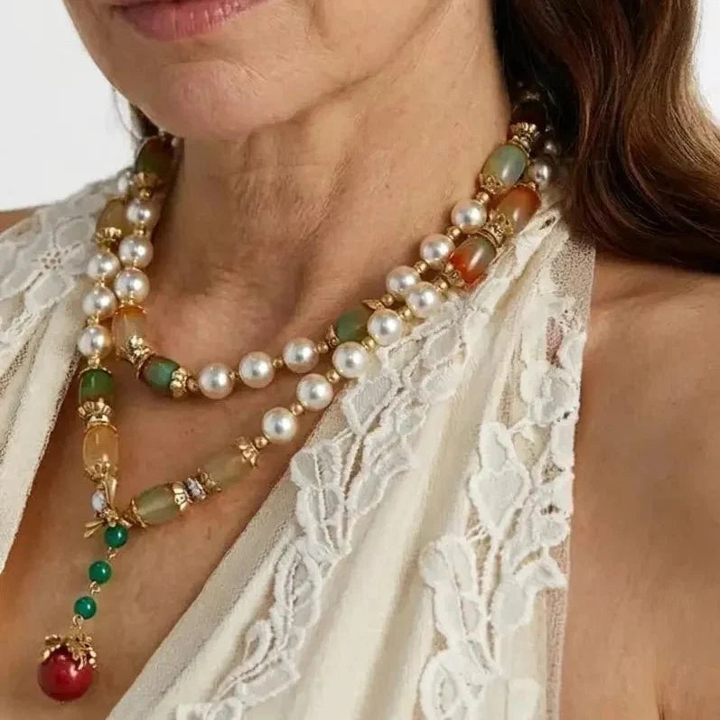 Collier en perles de jade Dynastie