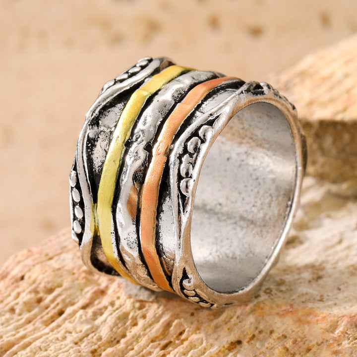 Bague Vintage Boho Trois Couleurs