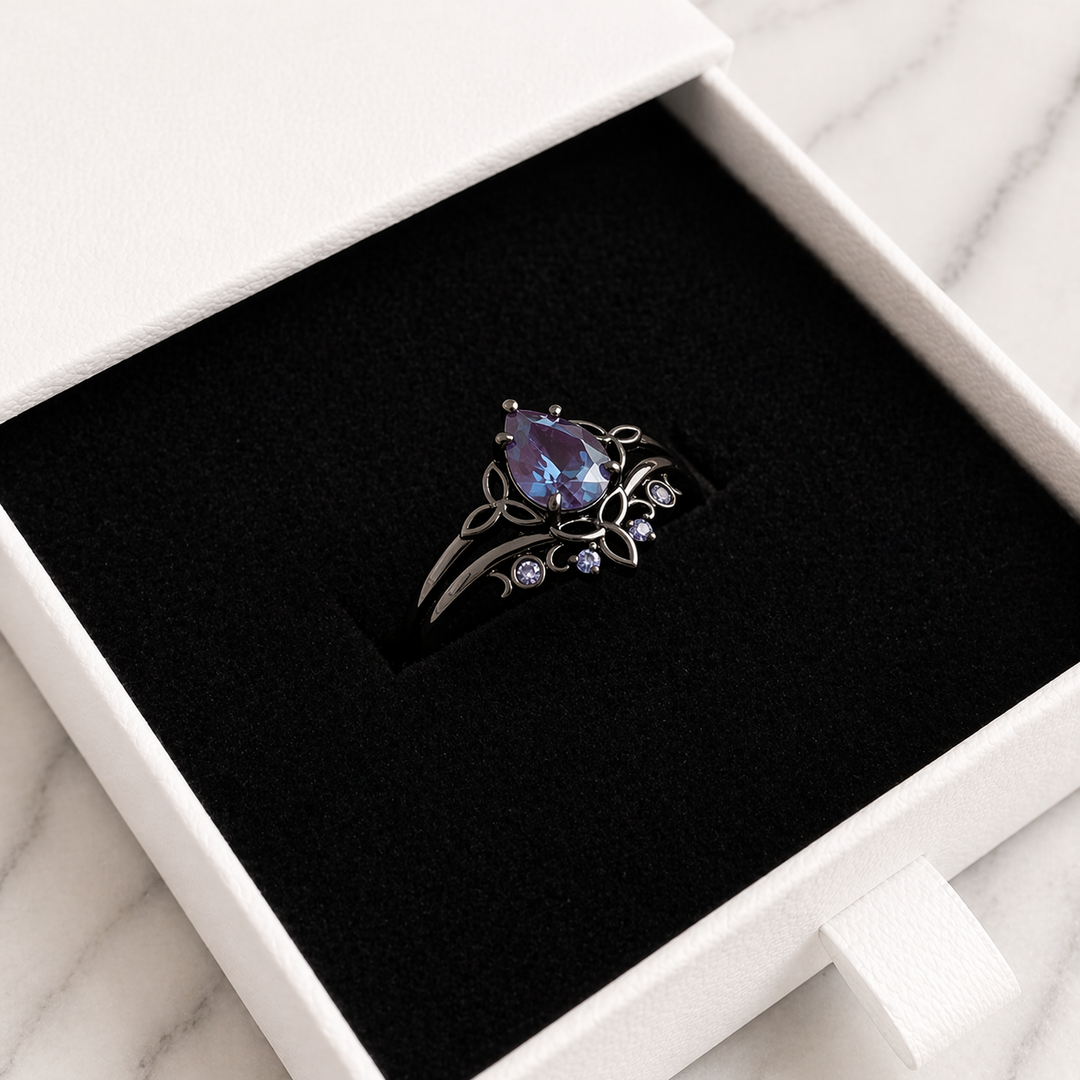 Bague Prestige en Améthyste à Couches