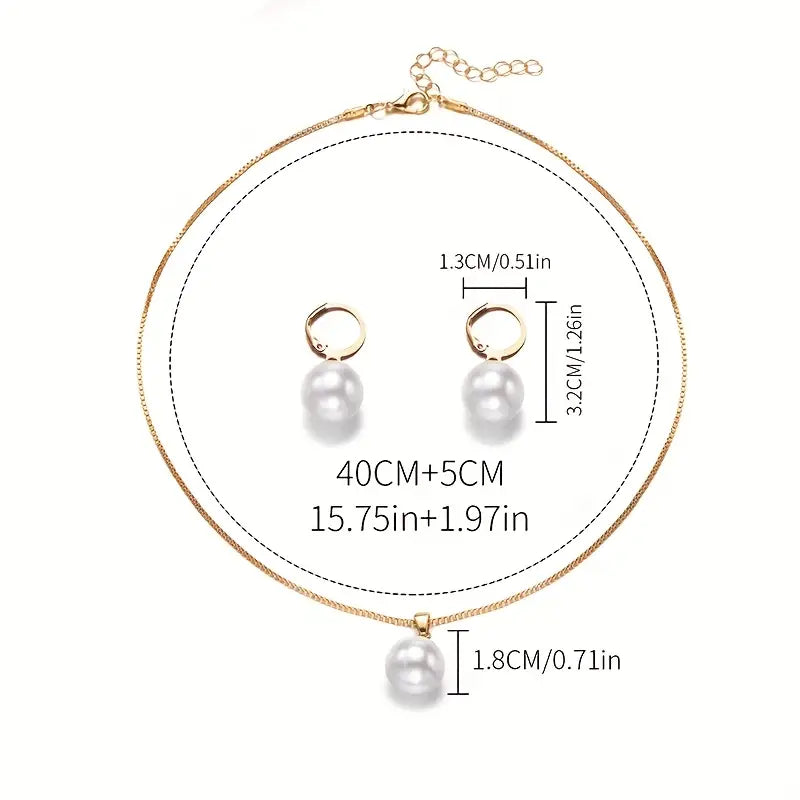Collier élégant en perles gracieuses
