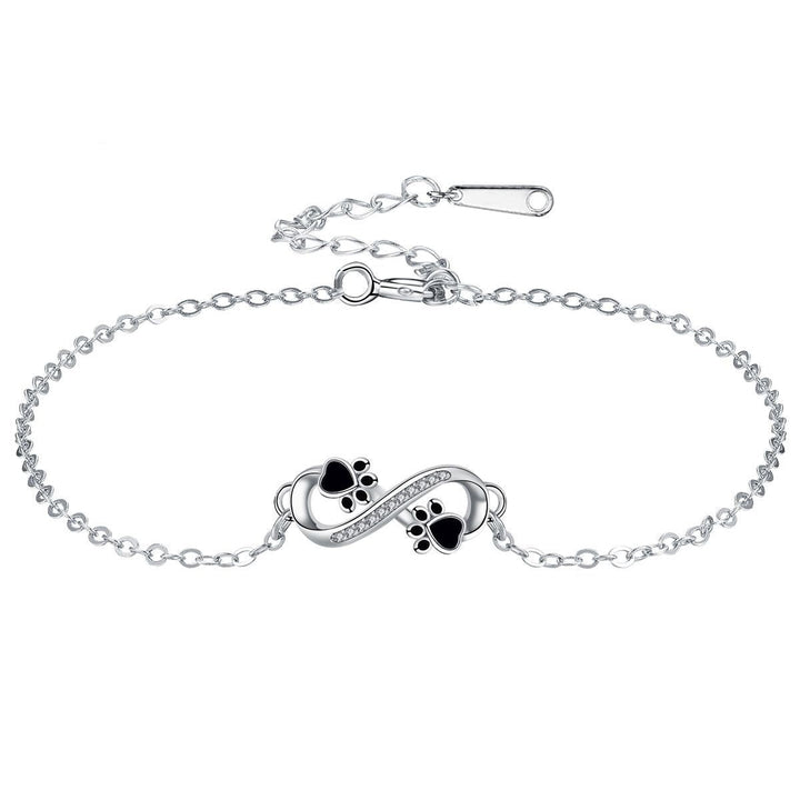 Pendentif Infini en Bracelet Patte d&