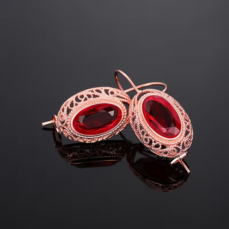 Bague en filigrane ovale avec perle sophistiquée