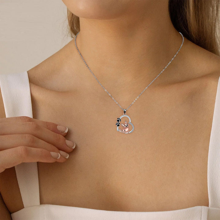 Collier Pendentif Cœur pour Chien