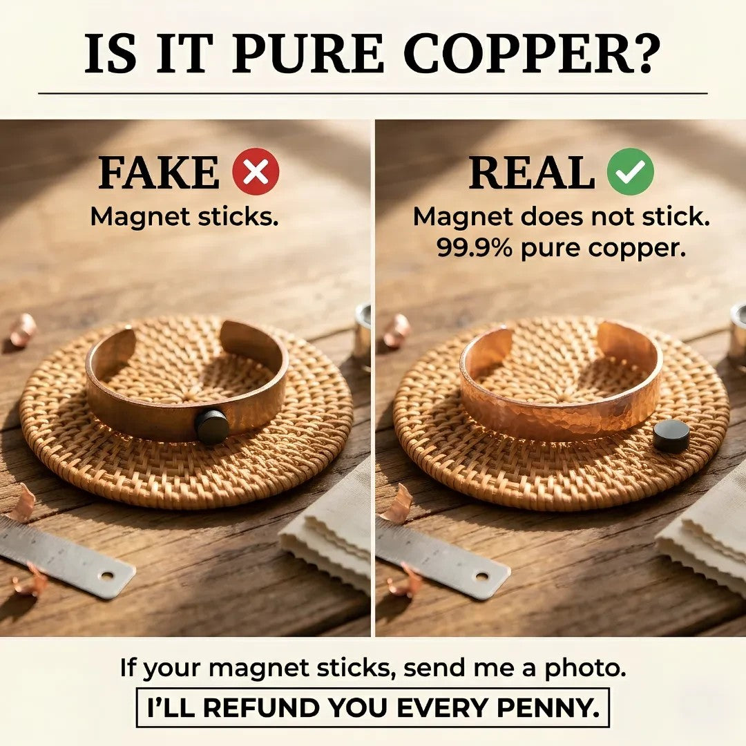Bracelet en cuivre pour cheval Ella