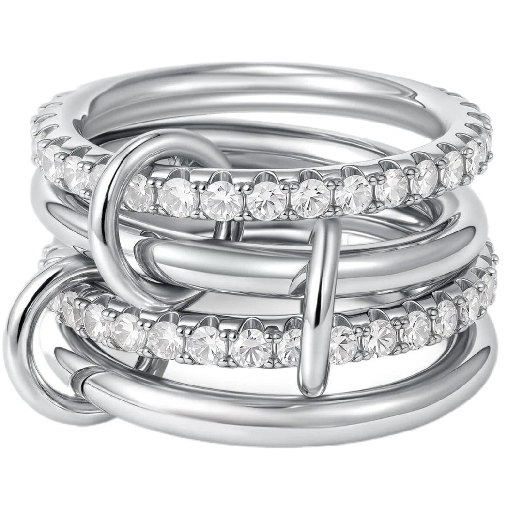 Bague Eterna en Cristal Empilable