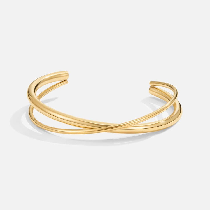 Bracelet Courbe Dorée
