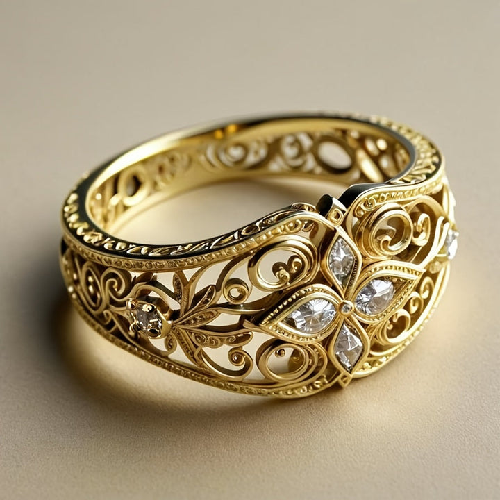 Bague Vintage Bohémienne Intemporelle