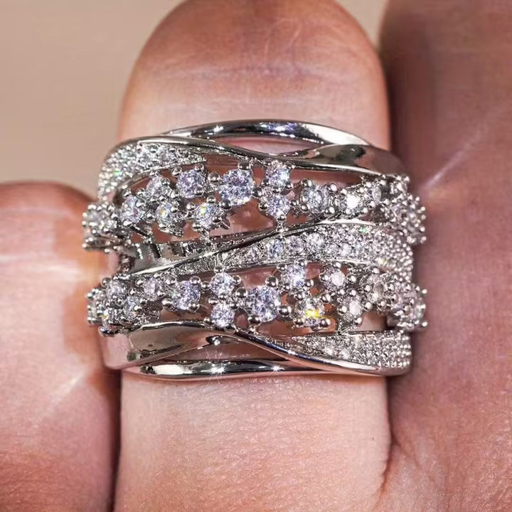 Bague en Cristal de Luxe