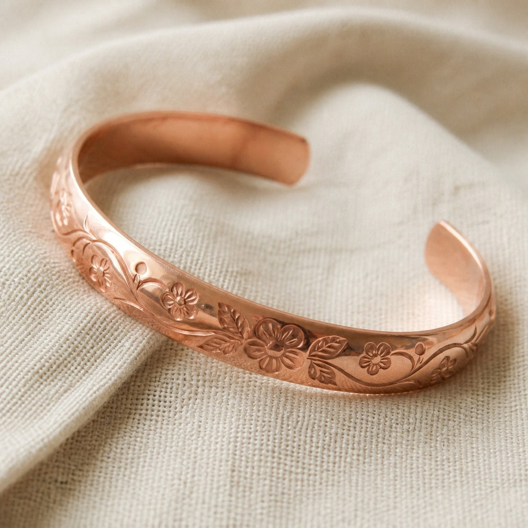 Bracelet en cuivre Bloom Heritage