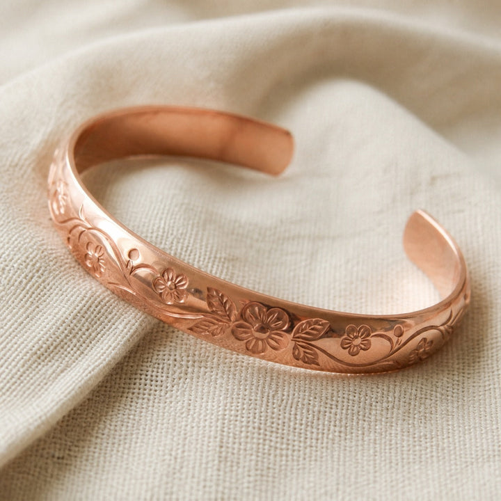 Bracelet en cuivre Bloom Heritage