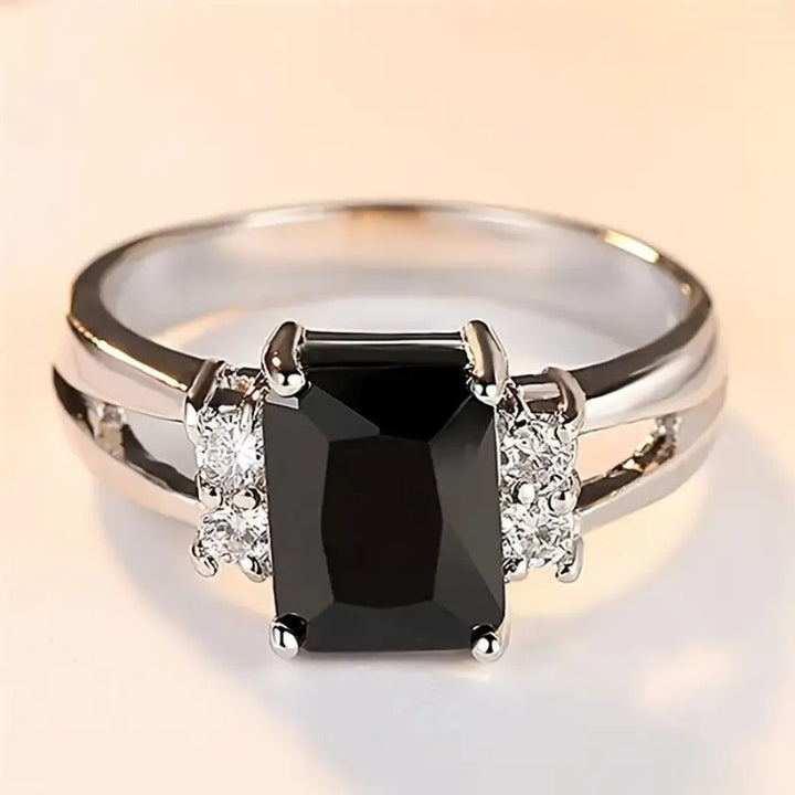 Bague Radiant en Zirconium Noir