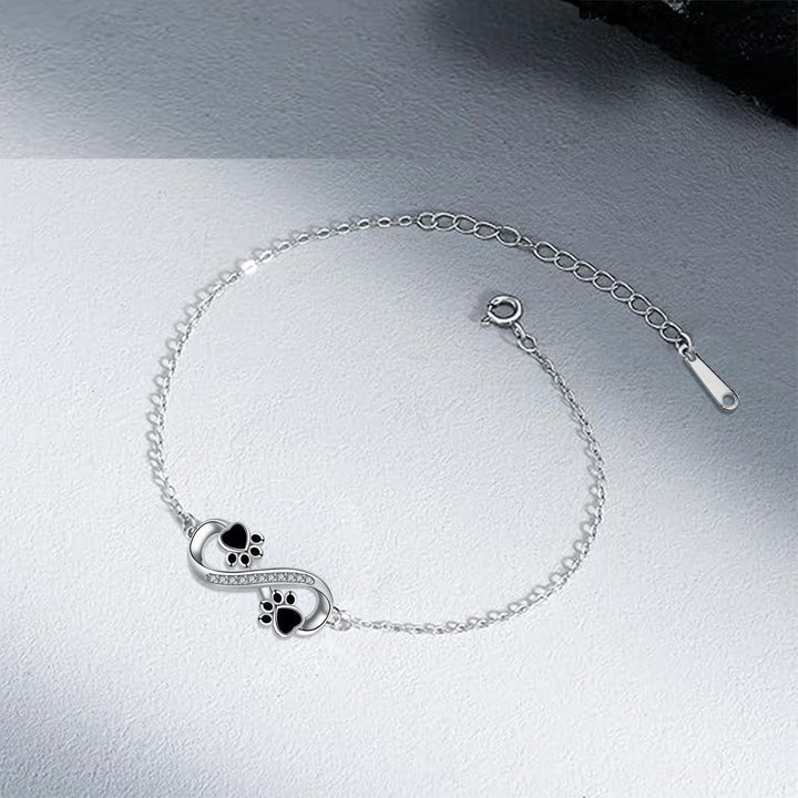 Pendentif Infini en Bracelet Patte d&