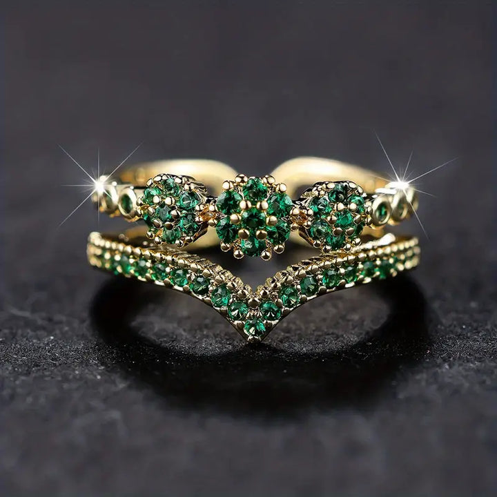 Nerina Valemont Ring | Gold