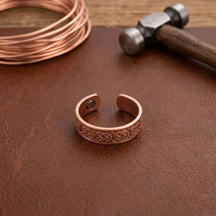 Bague en cuivre Serene Fen