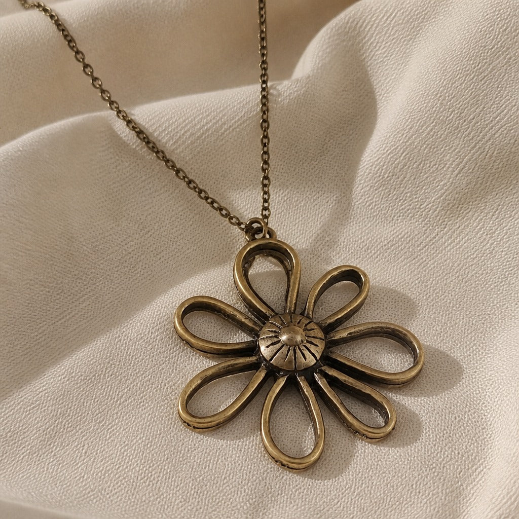 Collier Vintage Muse Fleurs