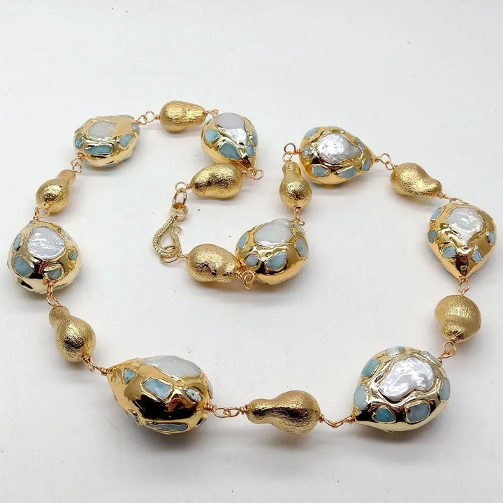 Collier Goutte de Perle FluxFlicker