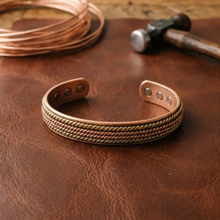Bracelet en cuivre Aurorae Forge