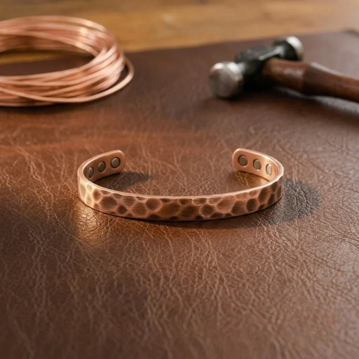 Bracelet en cuivre Aster Furrow
