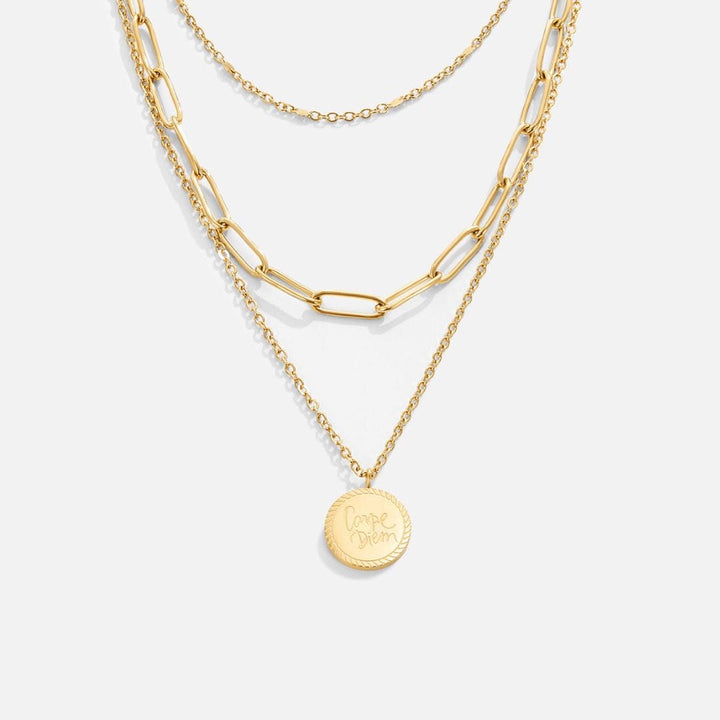 Collier Pendentif Superposé Janie