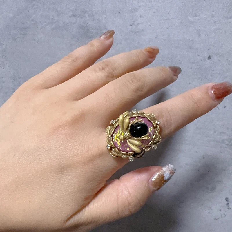 Bague Rêverie Abeille Dorée