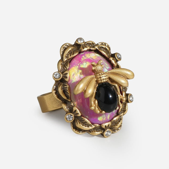 Bague Rêverie Abeille Dorée