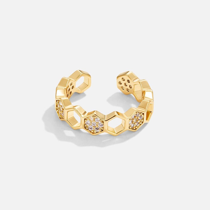 Bague Ajustable en Miel