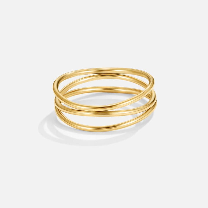 Bague en Or Boucle Infini