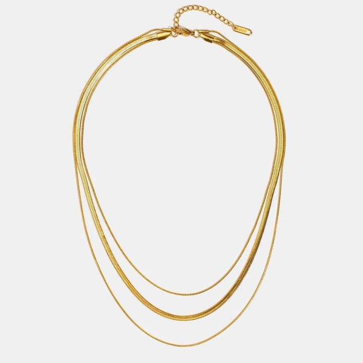 Collier en Or à Multi-Couches