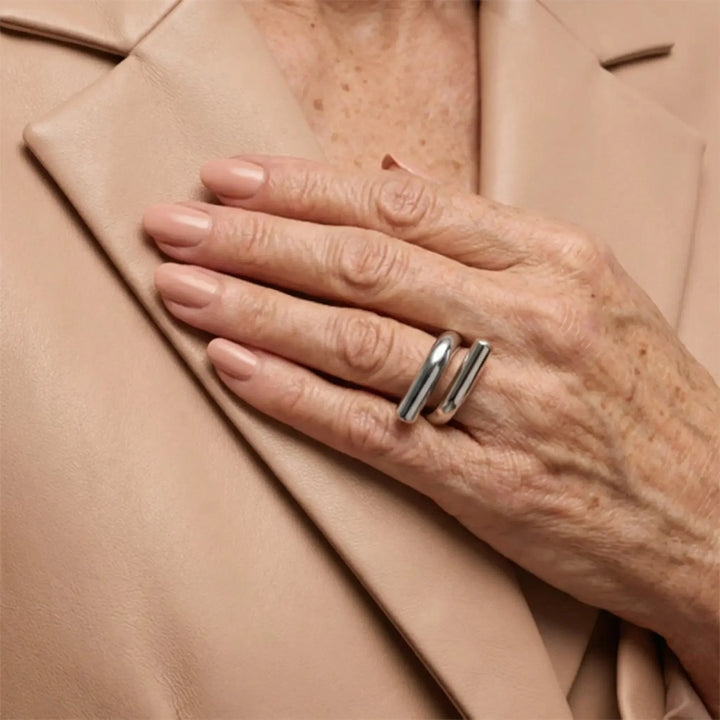 Bague Ajustable en Acier Inoxydable Gossamer
