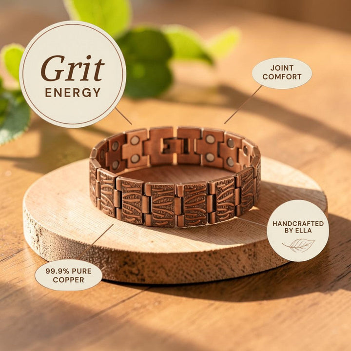 Bracelet en cuivre pour homme Ella&