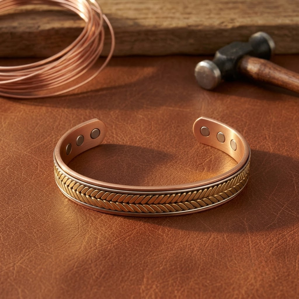Bracelet en cuivre Phoenix Récolte