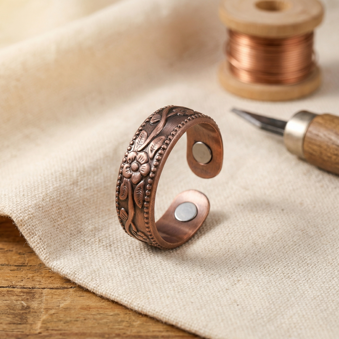 Bague en cuivre Soul Petal
