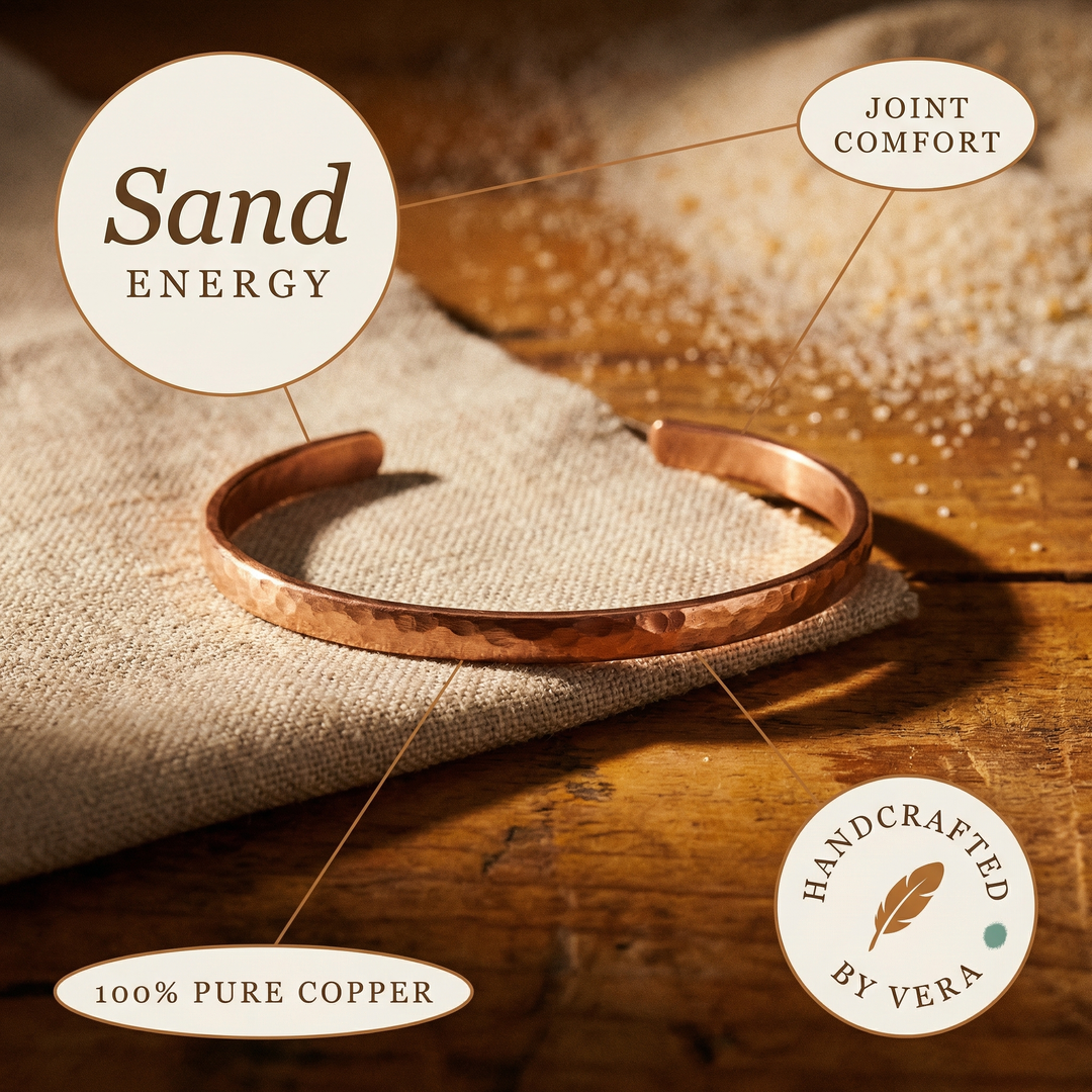 Bracelet de cheville en cuivre Soul Sand
